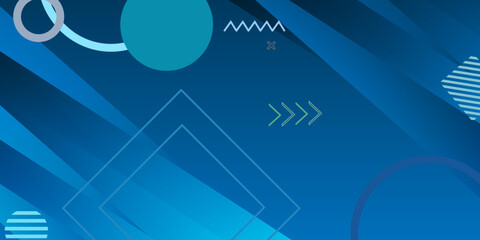 Blue liquid color background design. Fluid gradient shapes composition. Futuristic design posters. memphis background