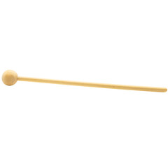 a single wooden drum stick