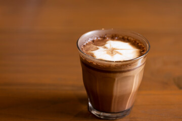 Cup of Coffee on wooden table