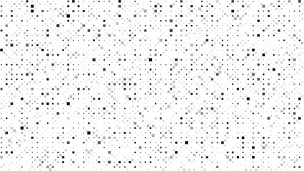 Abstract geometric pattern with small and large rhombuses. Design element for web banners, posters, cards, wallpapers, backdrops, panels Black and white color Vector illustration.