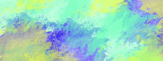 A Colorful Brushed Painted Abstract Background  watercolor illustration background ,Paint stains with spots, blots, grains, splashes. Colorful wallpaper.