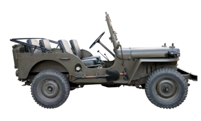 Beautiful historic US Army vehicle