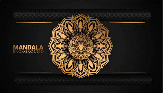 Luxury mandala background with gradient color, pattern Arabic Islamic east style.decorative mandala for print