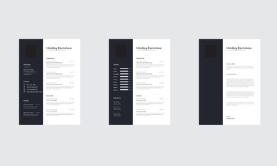 	1 page resume, 2 page resume, 3 page resume, cover letter, creative resume, cv, cv design, cv template, cv with photo, illustrator eps, MAC PAGES, manager resume, word, modern resume, photo