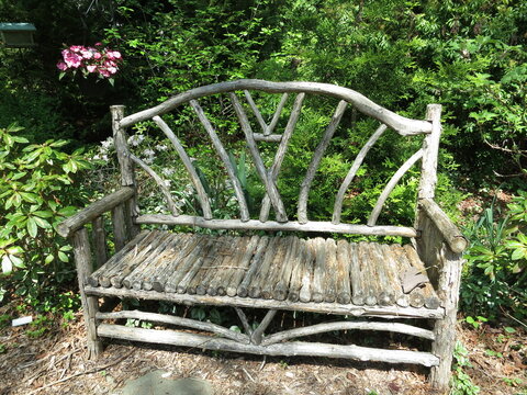 Twig Furniture Garden Bench