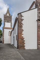 Cathedral church bell tower, Funchal, Madera
