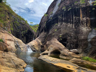 river in the mountains