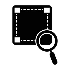 Select, selection, zoom icon