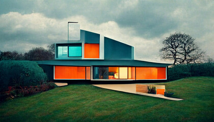 Beautiful english modern house design