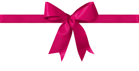 Beautiful gift bow pink, purple, exempted.