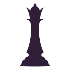 Queen Chess Piece Silhouette