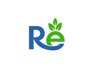 RE GREEN LOGO