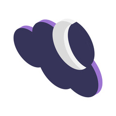 Weather isometric icon