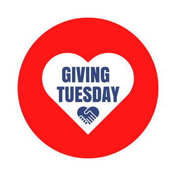 Giving tuesday symbol icon 