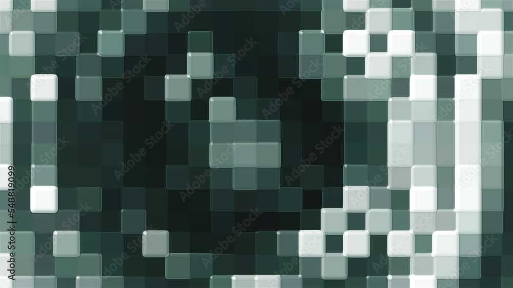 Poster abstract glass mosaic. computer generated 3d render