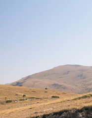 Top of Mountains in Galicica National Park, Macedonia.