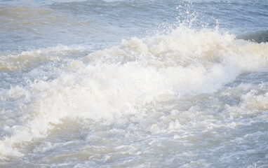 wave on the beach texture