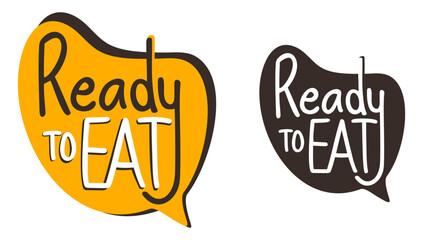Ready-to-Eat - sticker for precooked food