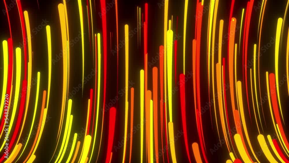 Poster flow lines. computer generated 3d render