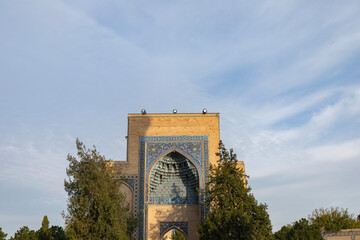 Uzbekistan Tiled, Mosaics and Ceramics Details Photo, Registan Square Samarkand, Uzbekistan 
