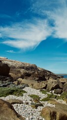Fototapeta premium rocks and sea