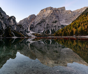 dolomity lago di braies