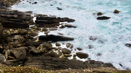 water and rocks