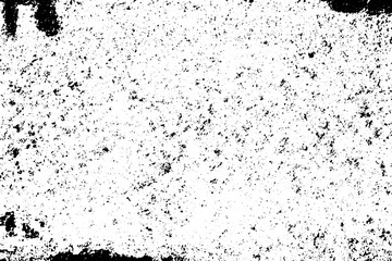 Rustic grunge vector texture with grain and stains. Abstract noise background. Weathered surface. Dirty and damaged. Detailed rough backdrop. Vector graphic illustration with transparent white. EPS10.