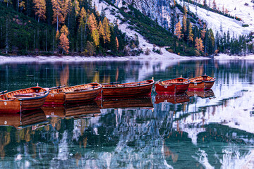 dolomity lago di braies