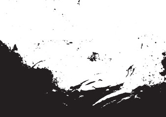 Rustic grunge vector texture with grain and stains. Abstract noise background. Weathered surface. Dirty and damaged. Detailed rough backdrop. Vector graphic illustration with transparent white. EPS10.