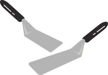 various spatula egg mixer wooden holder red dark blue