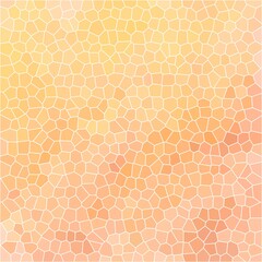 Orange pastel abstract mosaic pattern background.