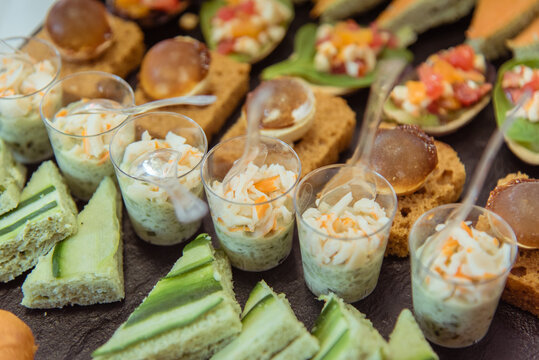 Amuse-bouche, verrines et toasts - Restauration & traiteur