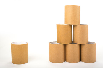 Team work concept on a white background