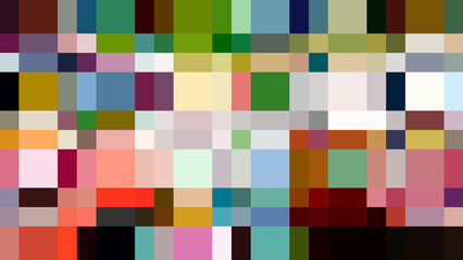 Color pixel pattern background	. Modern, contemporary art. . Wall decor background	