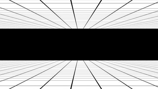 Black grid. Computer generated 3d render