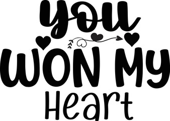 you won my heart
