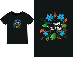 New year T-shirt | Happy new year | New year 2023 | Celebrate mood, Male and Female T-shirt