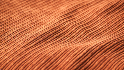 Tejido de pana marrón