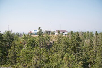 Obraz premium view of a village