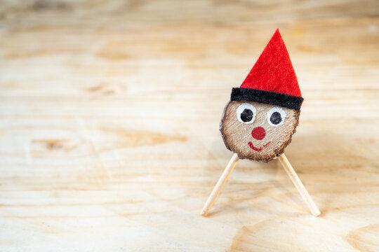 Caga tio on wood background