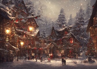 Snow Village