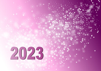 2023 – Meilleurs vœux – Happy New Year - 548858441