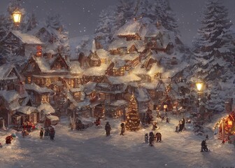 Snow Village