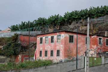 run down houses in funchal