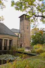 Fototapeta premium Sächsische Schweiz, Hohnstein, Brand