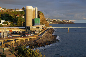 cement factory on madeira island