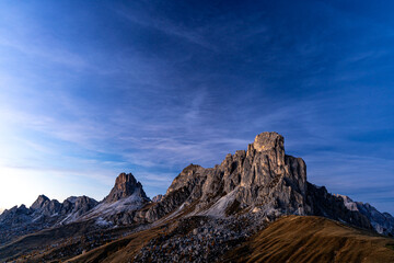 Dolomity,przełęcz , góry , dolomity, Włochy, Alpy, Tyrol, Passo Gardena