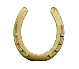Symbolic image with a horseshoe