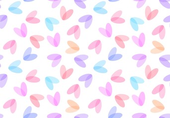 Valentines hearts seamless cartoon pattern for wrapping and kids clothes print and fabrics and gift box